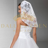 Dallies-Eden-Mariages  Voile de Mariée Voile de Mariée Fin